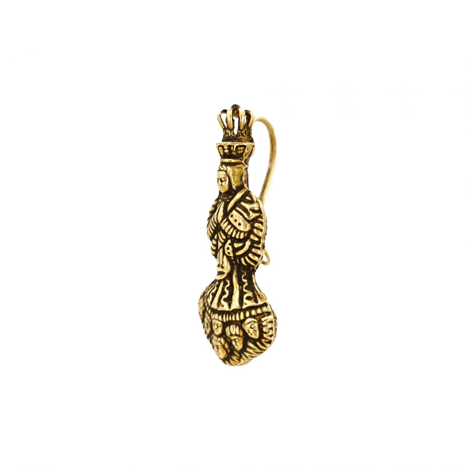 Pendant Immaculate Conception in Gold Plated Silver Pendant Immaculate Conception in Gold Plated Silver