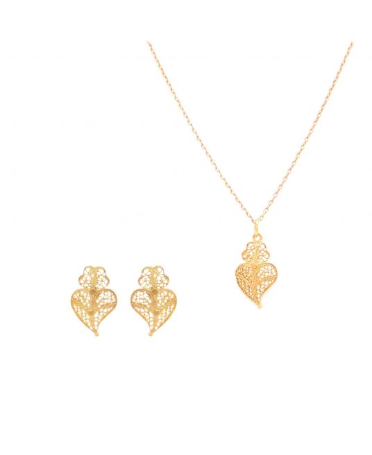 Set Heart of Viana XS in 19,2Kt Gold 