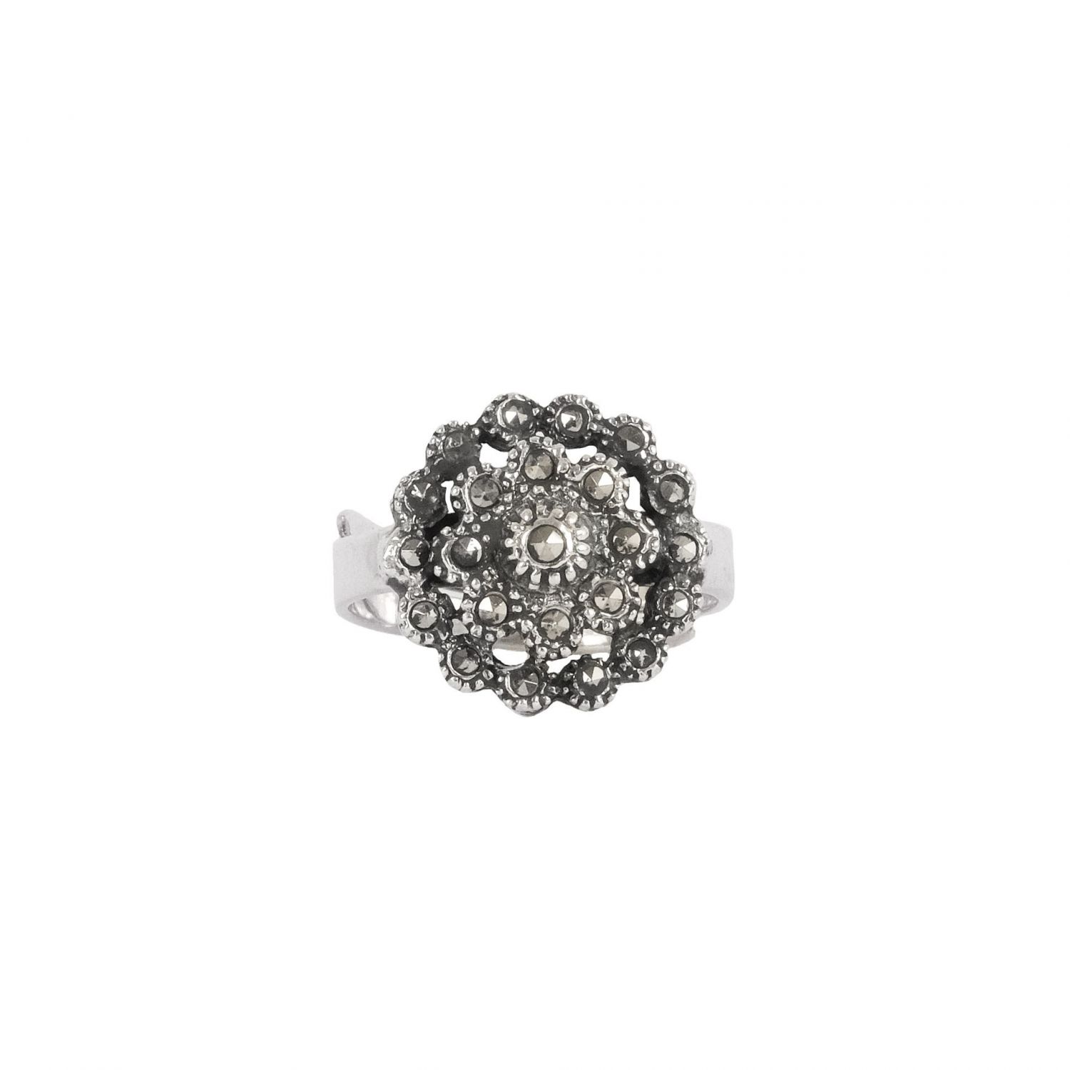 Ring Pinecone Marcasites in Silver Ring Pinecone Marcasites in Silver