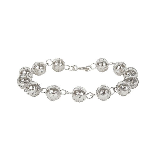 Bracelet Viana's Contas in Silver 