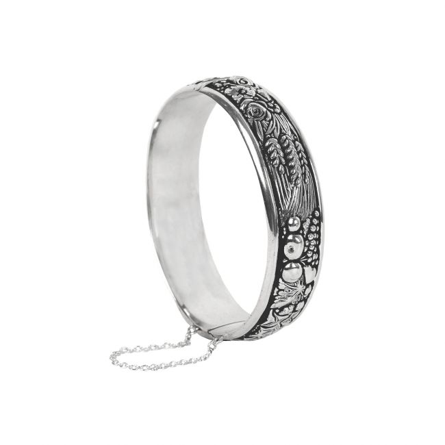 Bracelet Bangle 4 Seasons in Silver 