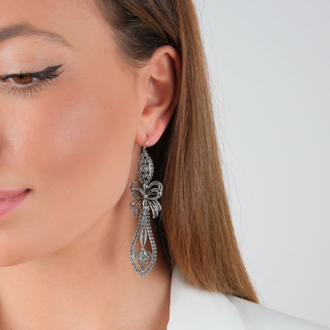 Pendientes Rey de Plata 