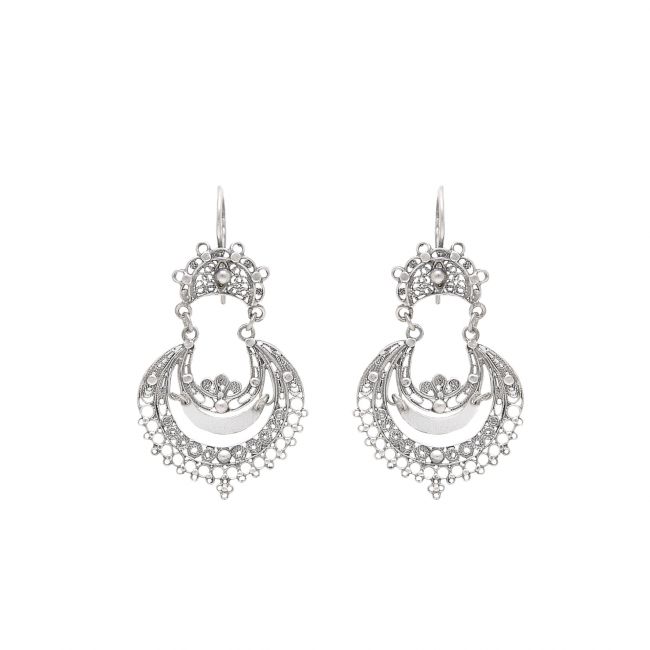 Earrings Arrecadas in Silver