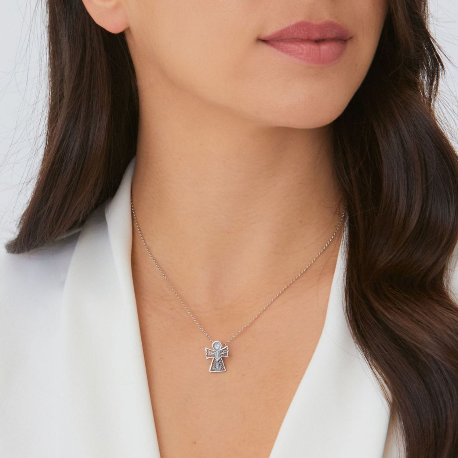 Collier Ange Gardien en Argent Collier Ange Gardien en Argent