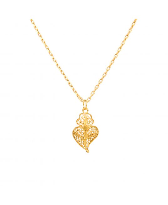 Necklace Heart of Viana XS in 19,2Kt Gold 