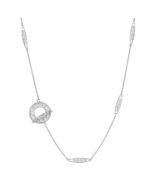 Necklace Trancelim in Silver 