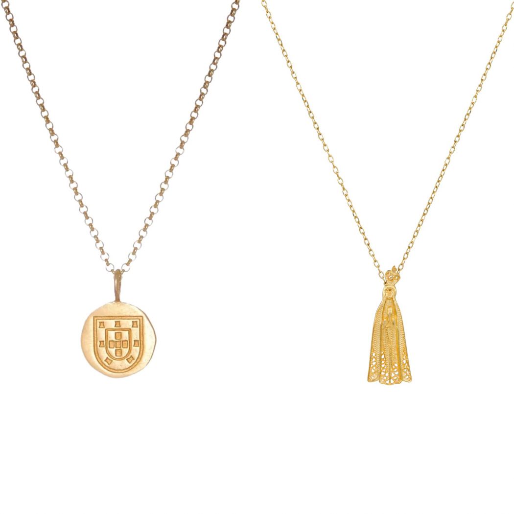 Set Saudade III in Gold Plated Silver 
