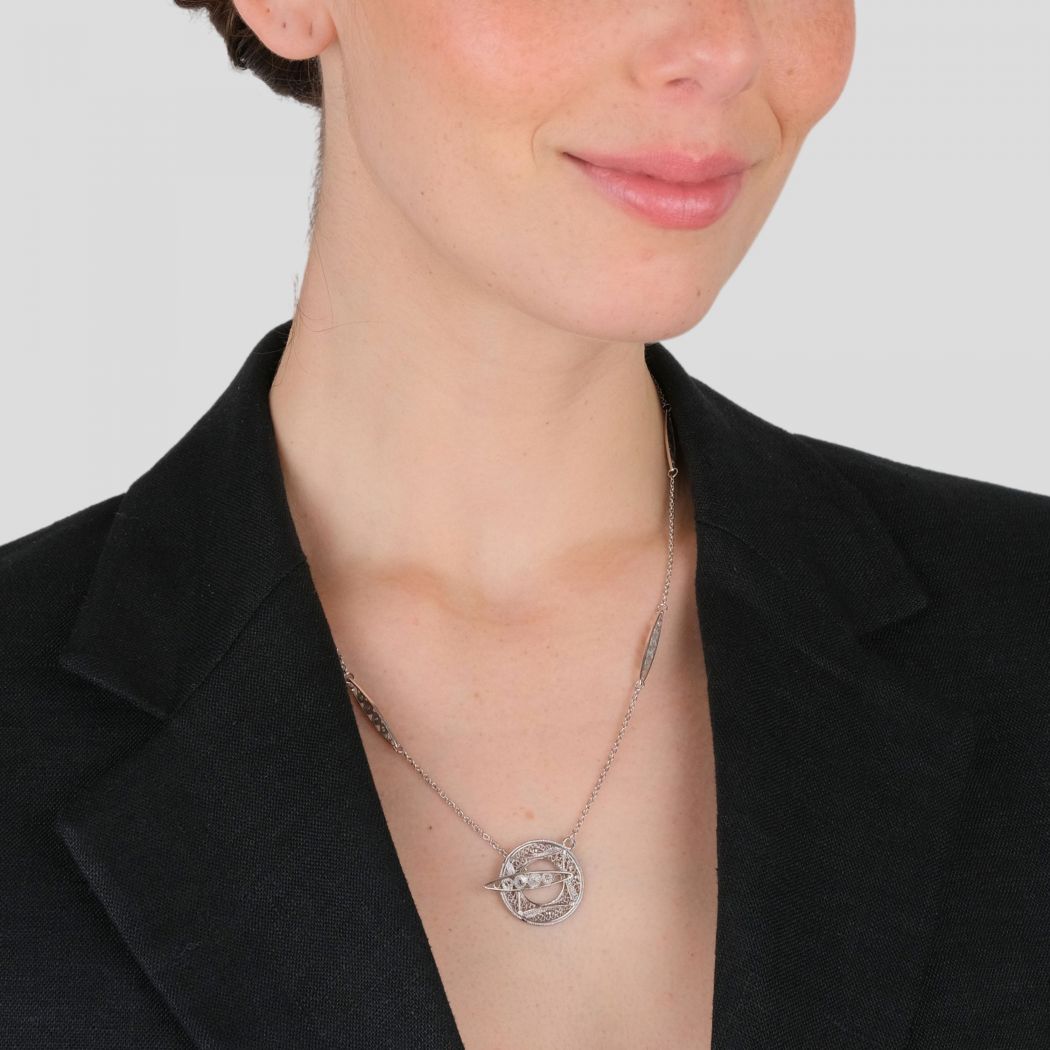 Necklace Trancelim in Silver 
