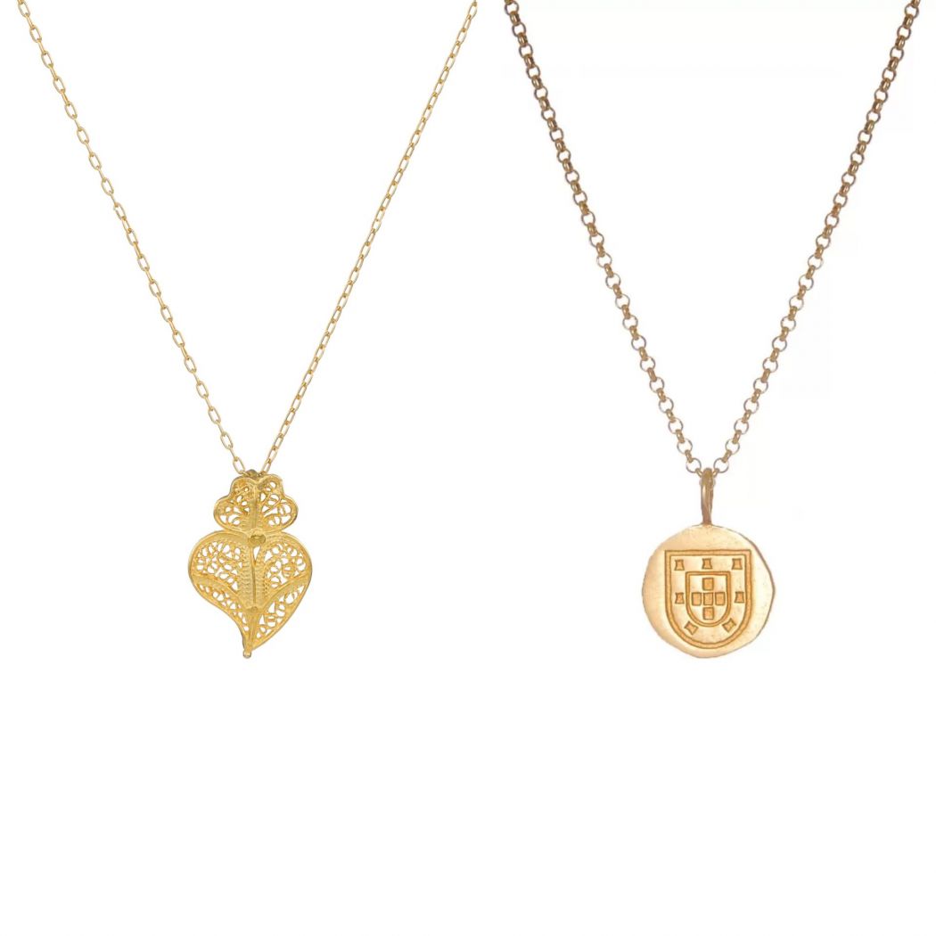 Set Saudade in Gold Plated Silver 