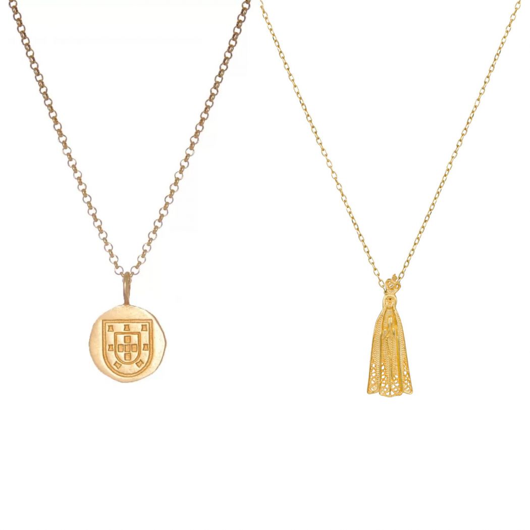 Set Saudade III in Gold Plated Silver 