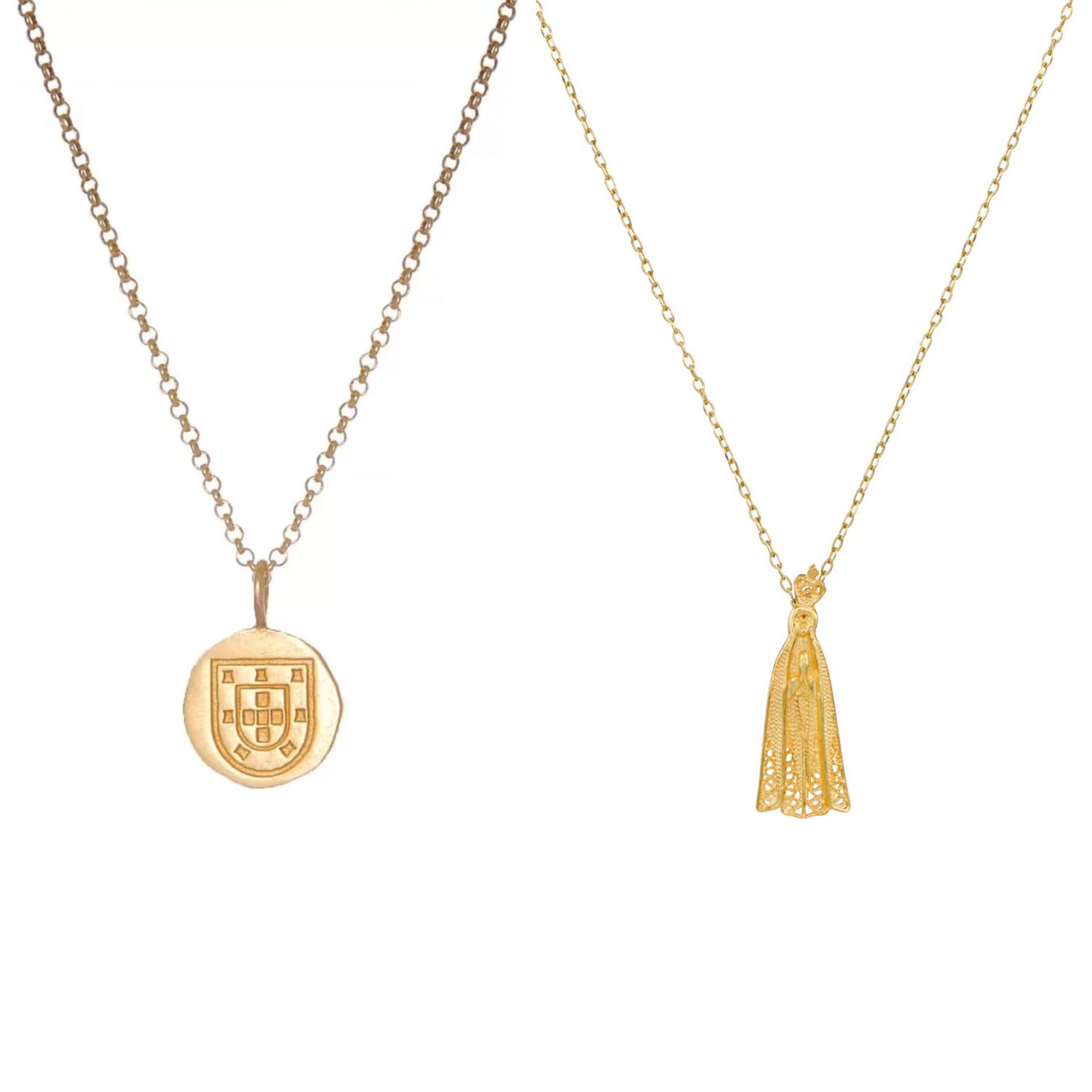 Set Saudade III in Gold Plated Silver Set Saudade III in Gold Plated Silver