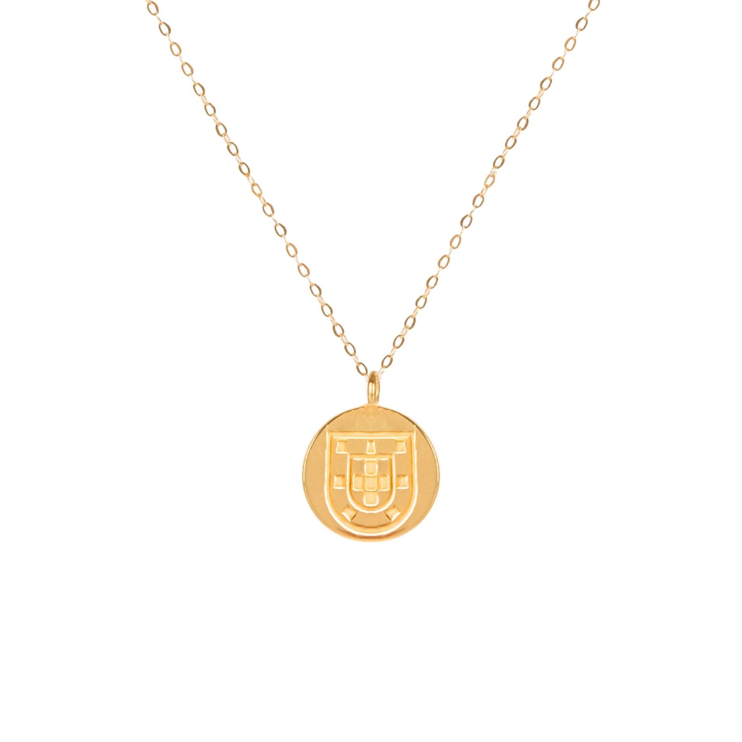 Necklace Escudo in 19,2Kt Gold Necklace Escudo in 19,2Kt Gold