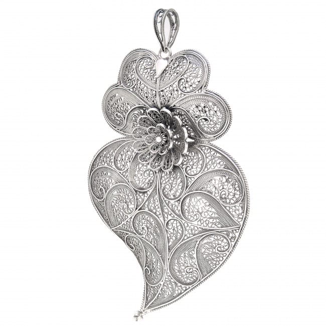 Necklace Heart of Viana XL in Silver Necklace Heart of Viana XL in Silver