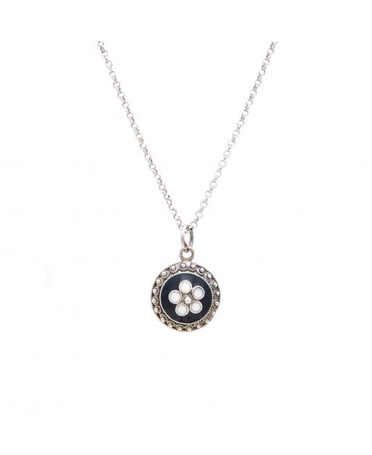 Necklace Caramujo in Silver 