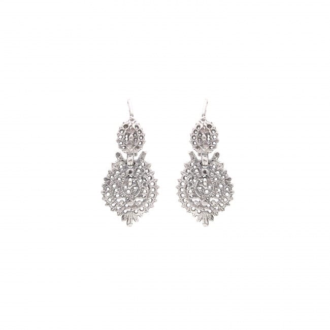 Queen Earrings 2,5cm in Silver 