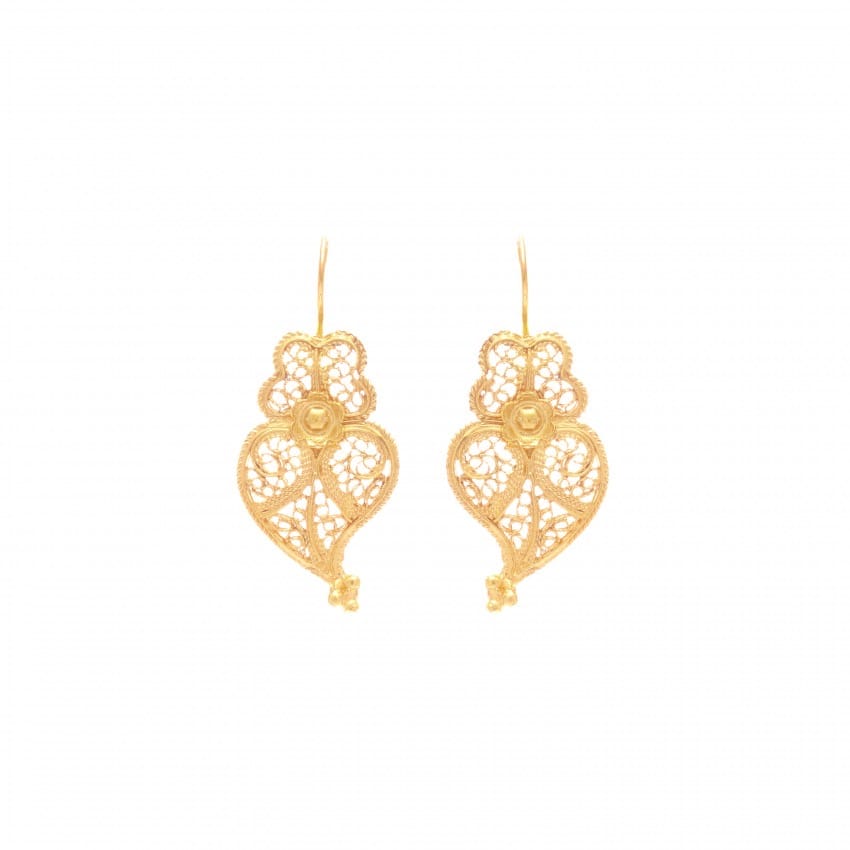 Earrings Heart of Viana S in 9Kt Gold 