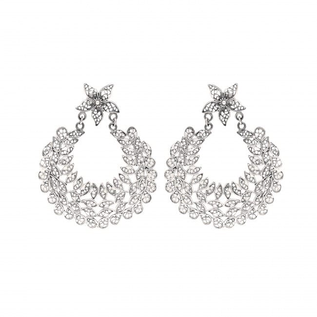 Earrings Ciclo in Silver 