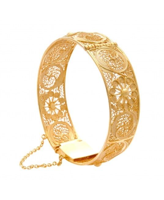 Bracelet Ciclo in Gold Plated Silver 