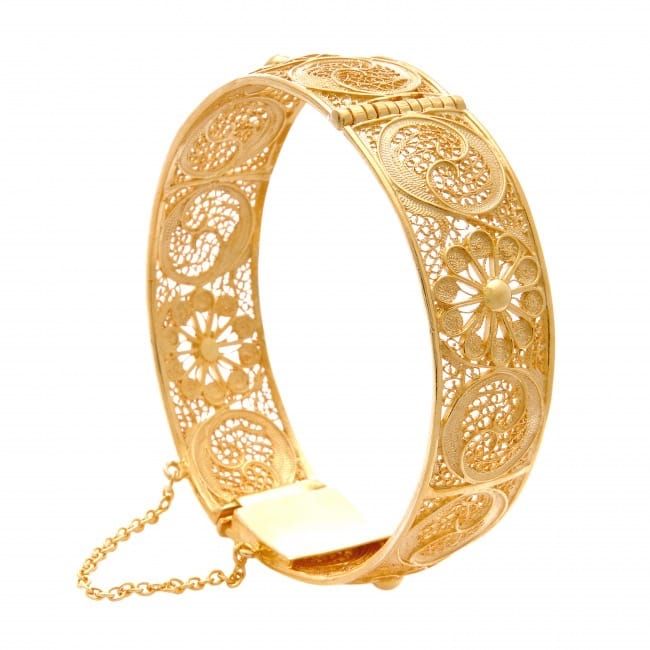 Bracelet Ciclo in Gold Plated Silver