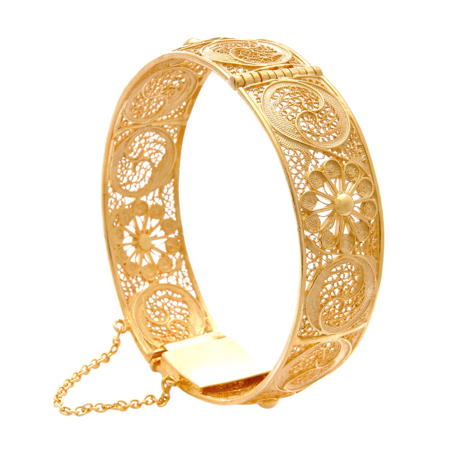 Bracelet Ciclo in Gold Plated Silver 