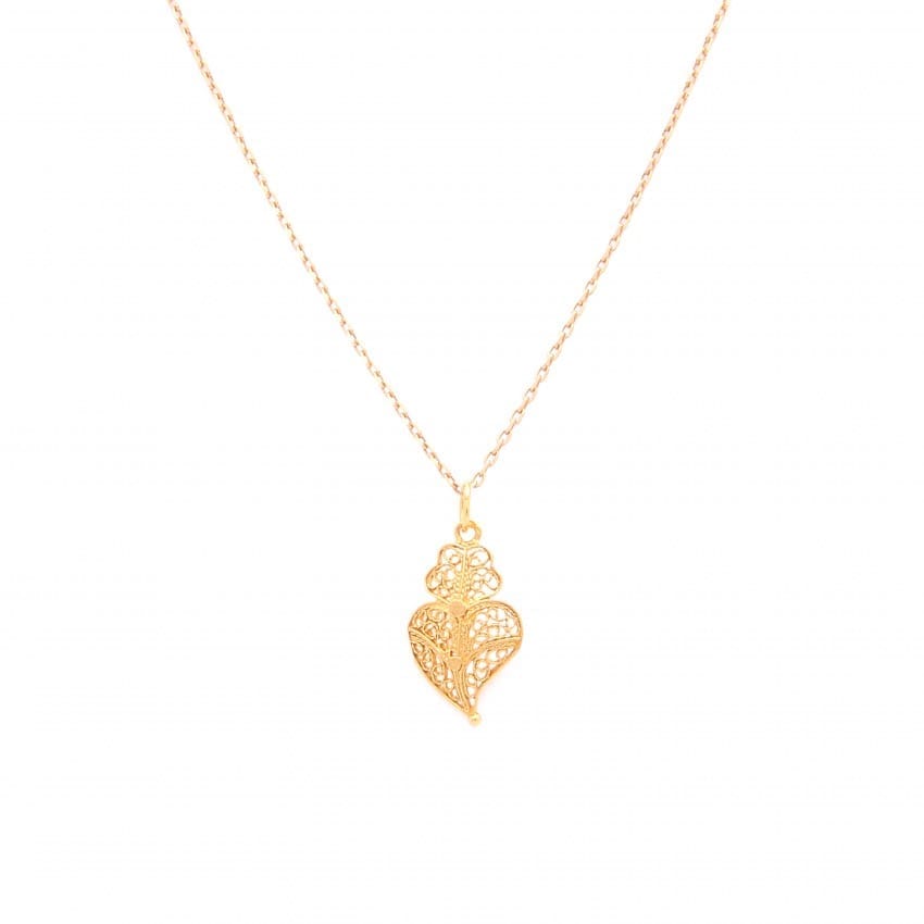 Necklace Heart of Viana XS in 19,2Kt Gold 