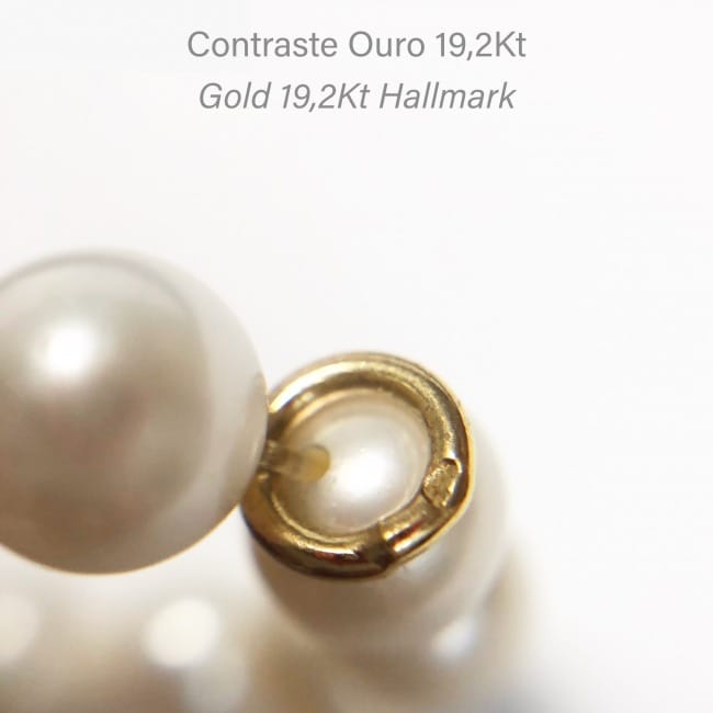 Bracelet Conta in 19,2Kt Gold and Pearls Bracelet Conta in 19,2Kt Gold and Pearls