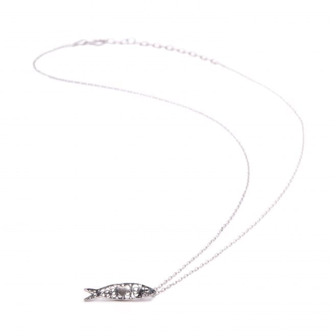 Necklace Sardine in Silver Necklace Sardine in Silver