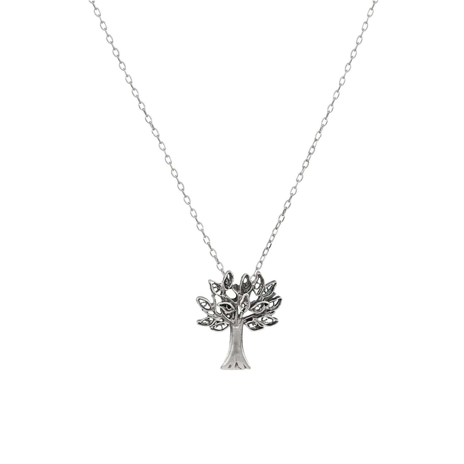 Necklace Cork Oak in Silver Necklace Cork Oak in Silver