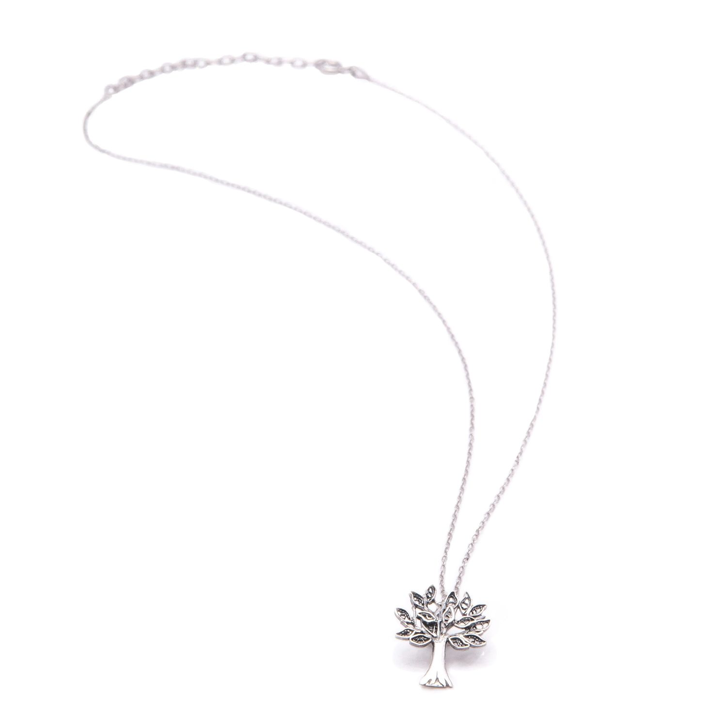Necklace Cork Oak in Silver Necklace Cork Oak in Silver