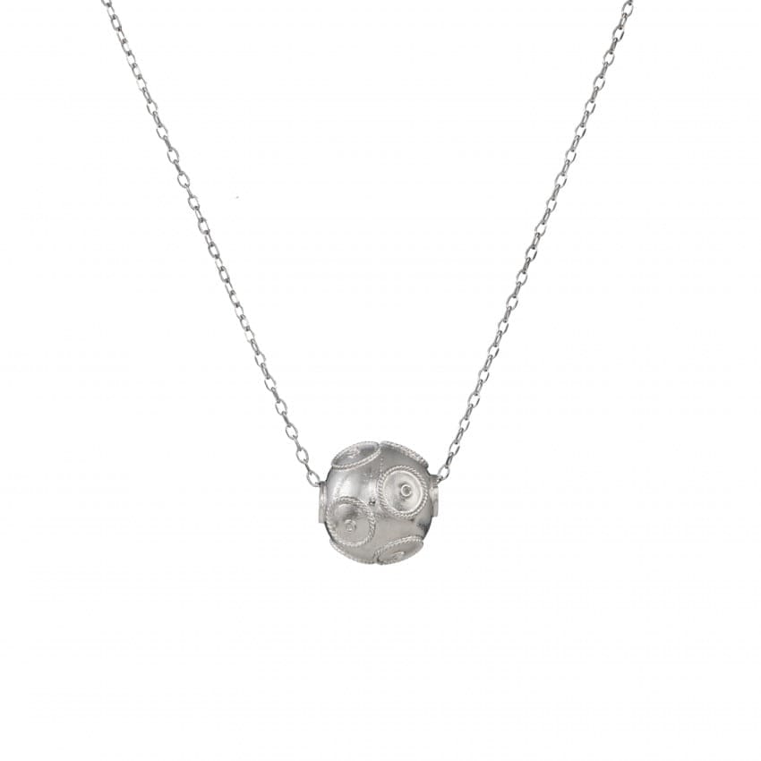 Necklace Viana's Conta in Silver 