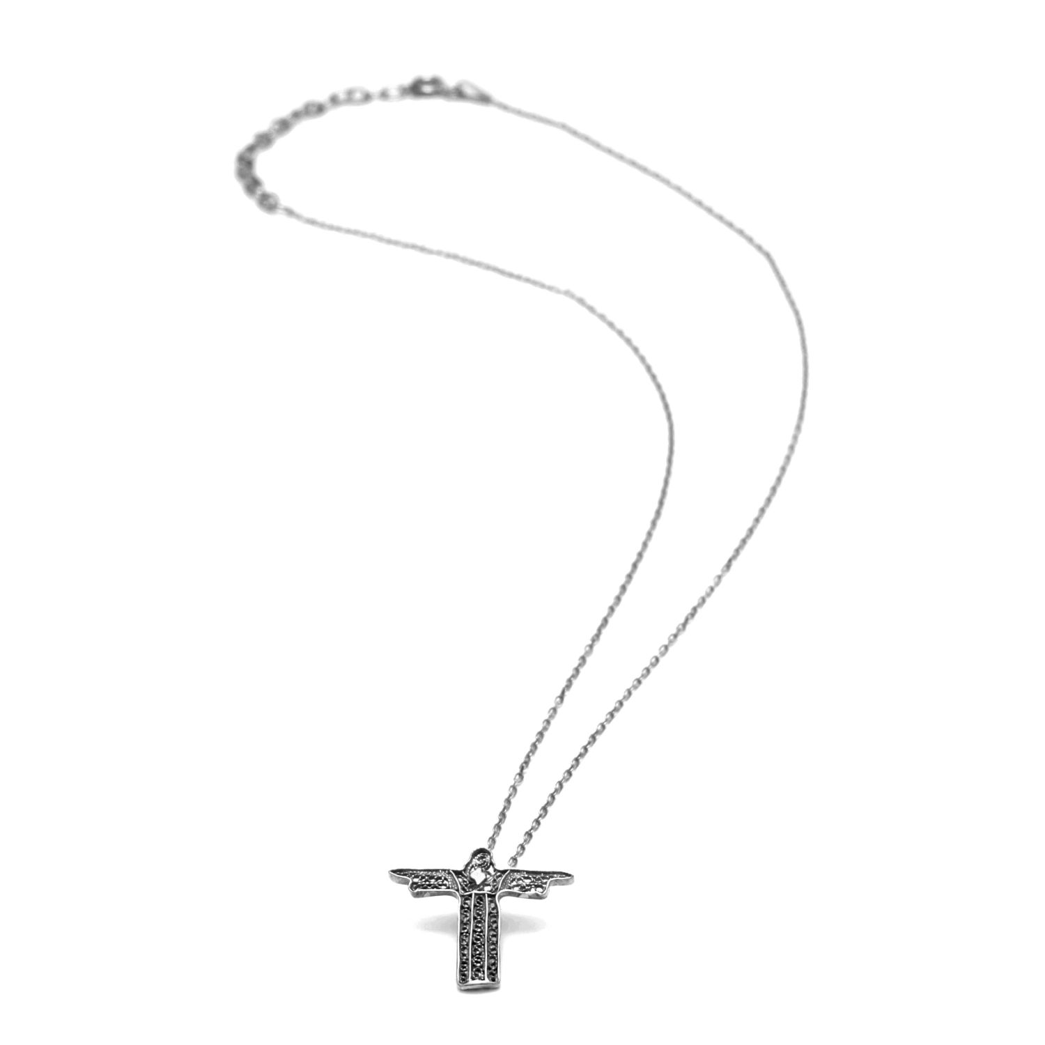 Necklace Christ the King in Silver Necklace Christ the King in Silver