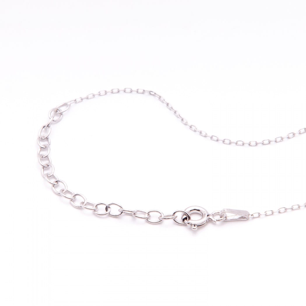 Necklace Heart of Viana in Silver 