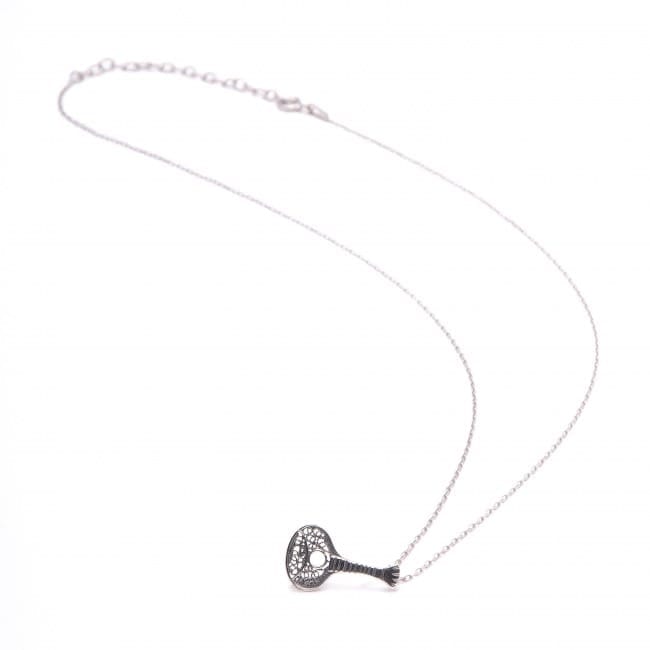 Necklace Guitar in Silver Necklace Guitar in Silver