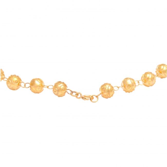 Necklace Viana's Contas in Gold Plated Silver Necklace Viana's Contas in Gold Plated Silver