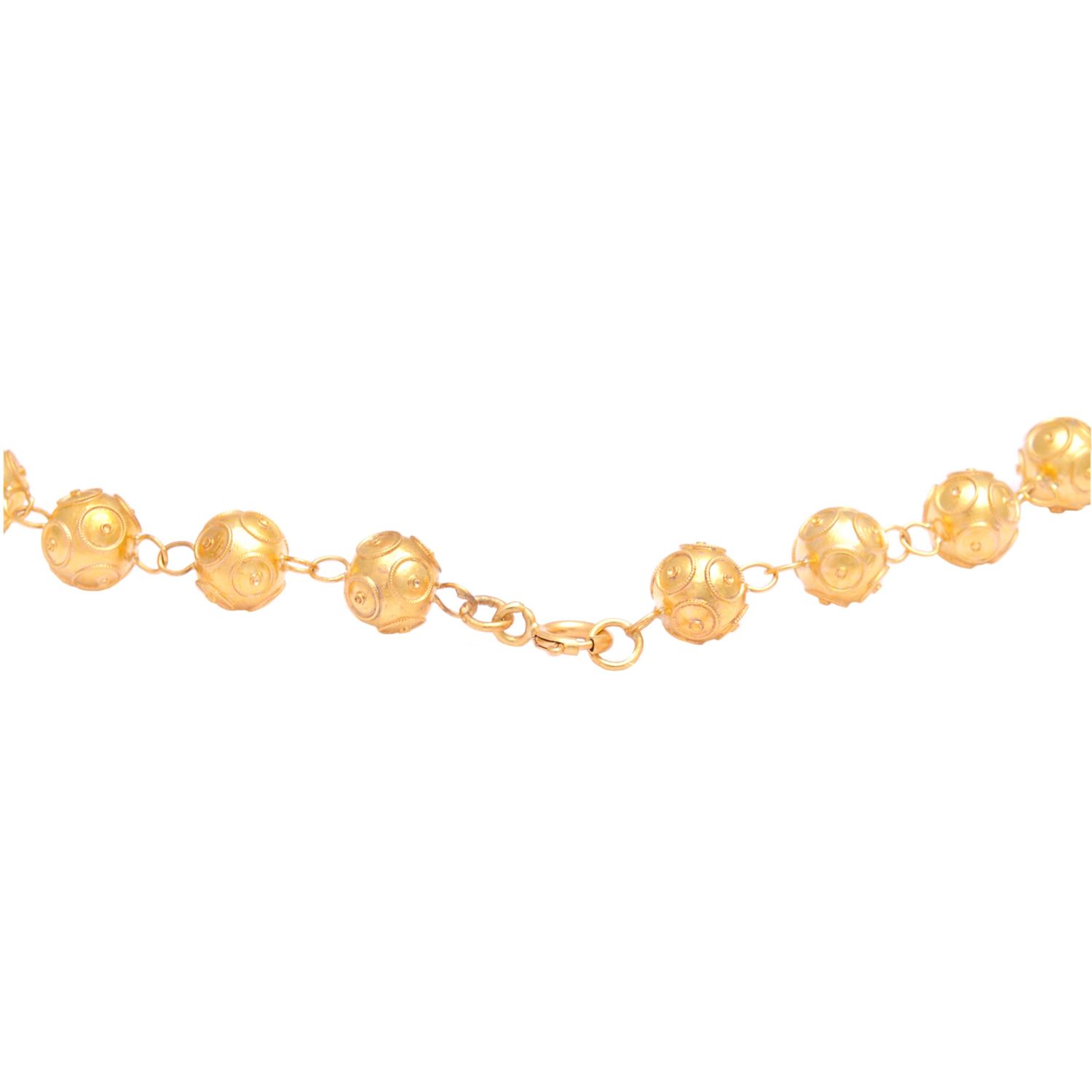 Necklace Viana's Contas in Gold Plated Silver Necklace Viana's Contas in Gold Plated Silver