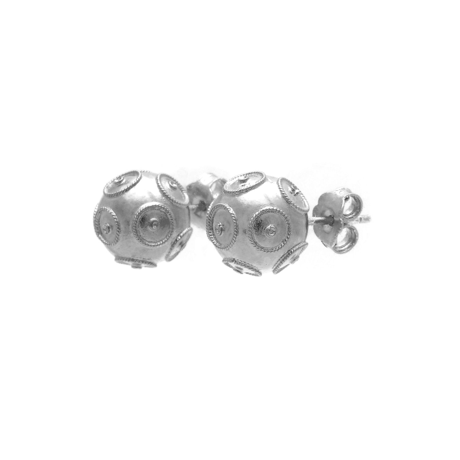 Earrings Viana’s Conta in Silver Earrings Viana’s Conta in Silver