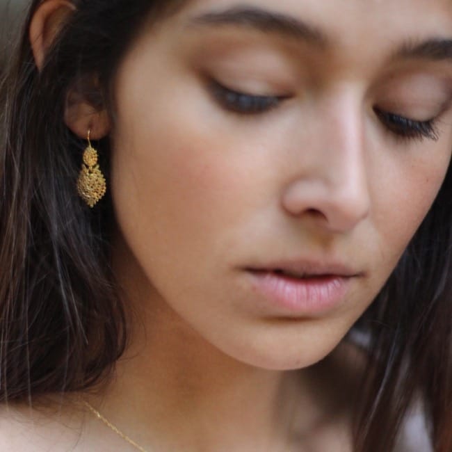 Queen Earrings 2,5cm in Silver 