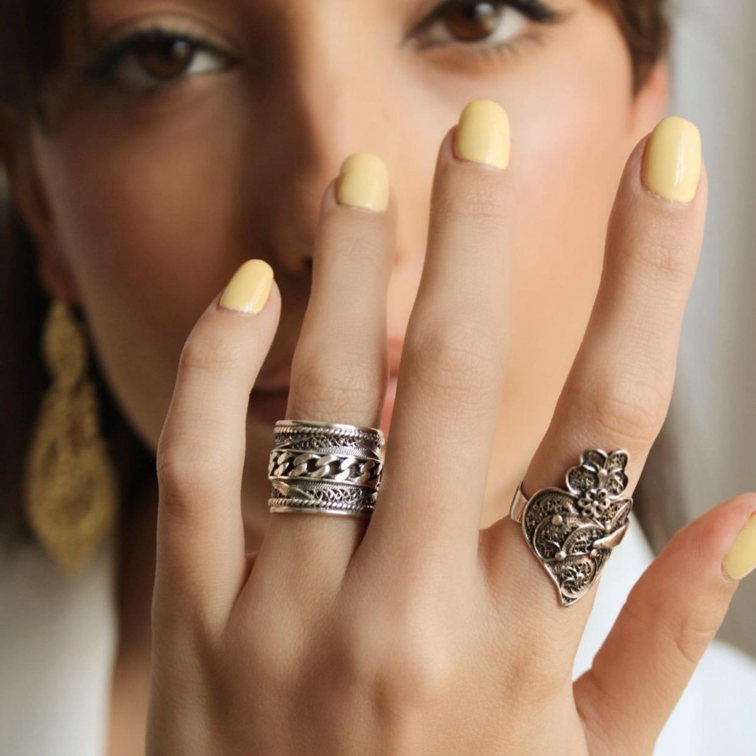 Anillo Cuerda de Plata 
