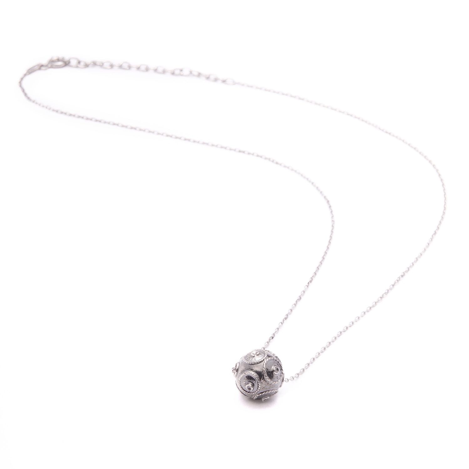 Necklace Viana's Conta in Silver Necklace Viana's Conta in Silver