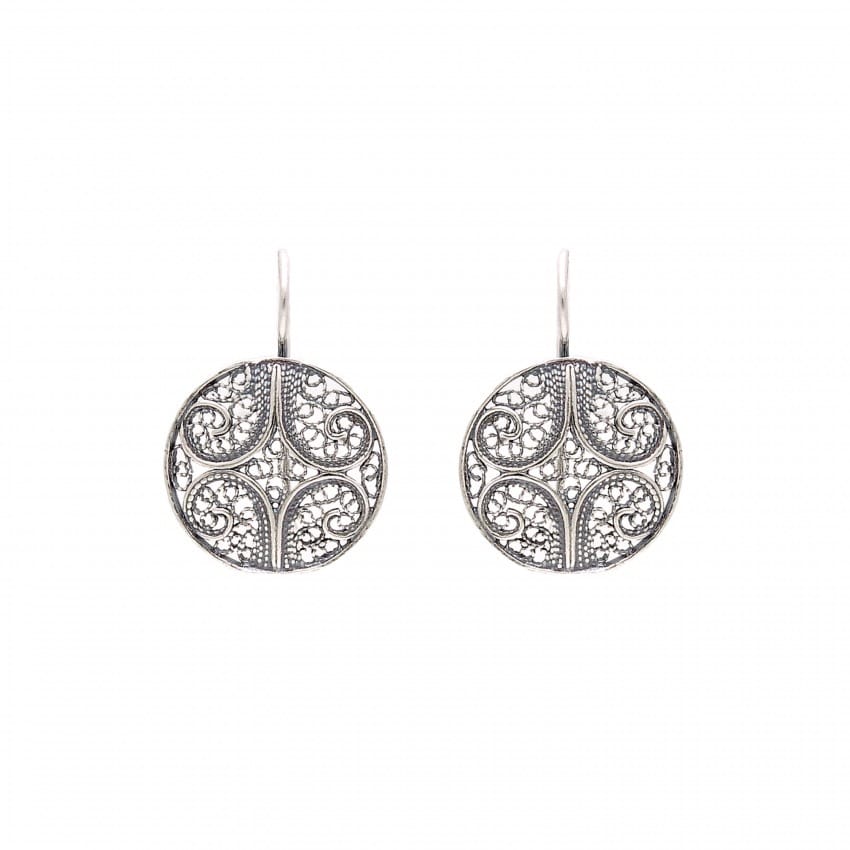 Pendientes Círculos de Plata 