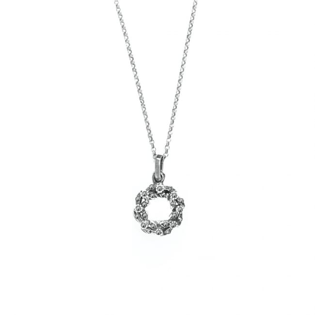 Necklace Crown of Marcasites in Silver Necklace Crown of Marcasites in Silver