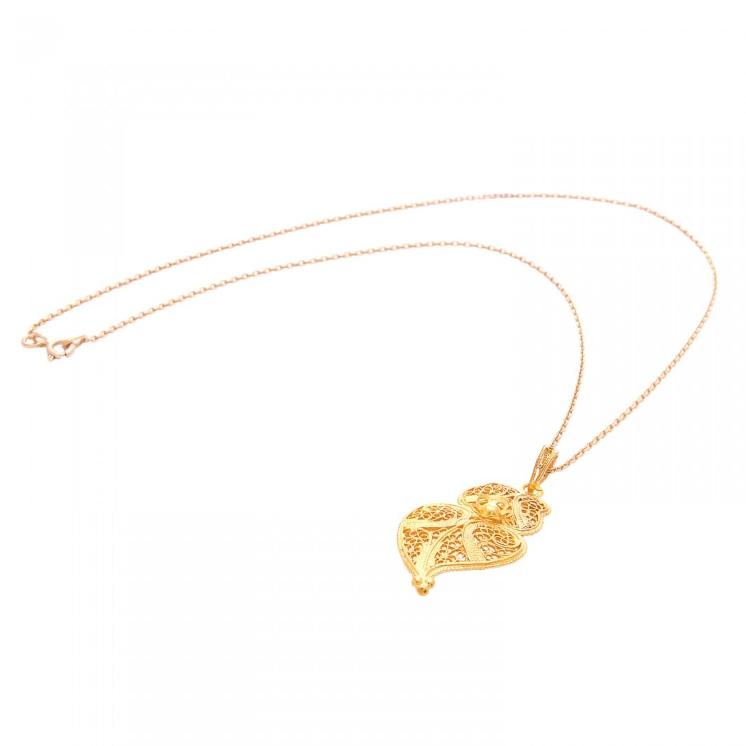 Necklace Heart of Viana M in 9Kt Gold 