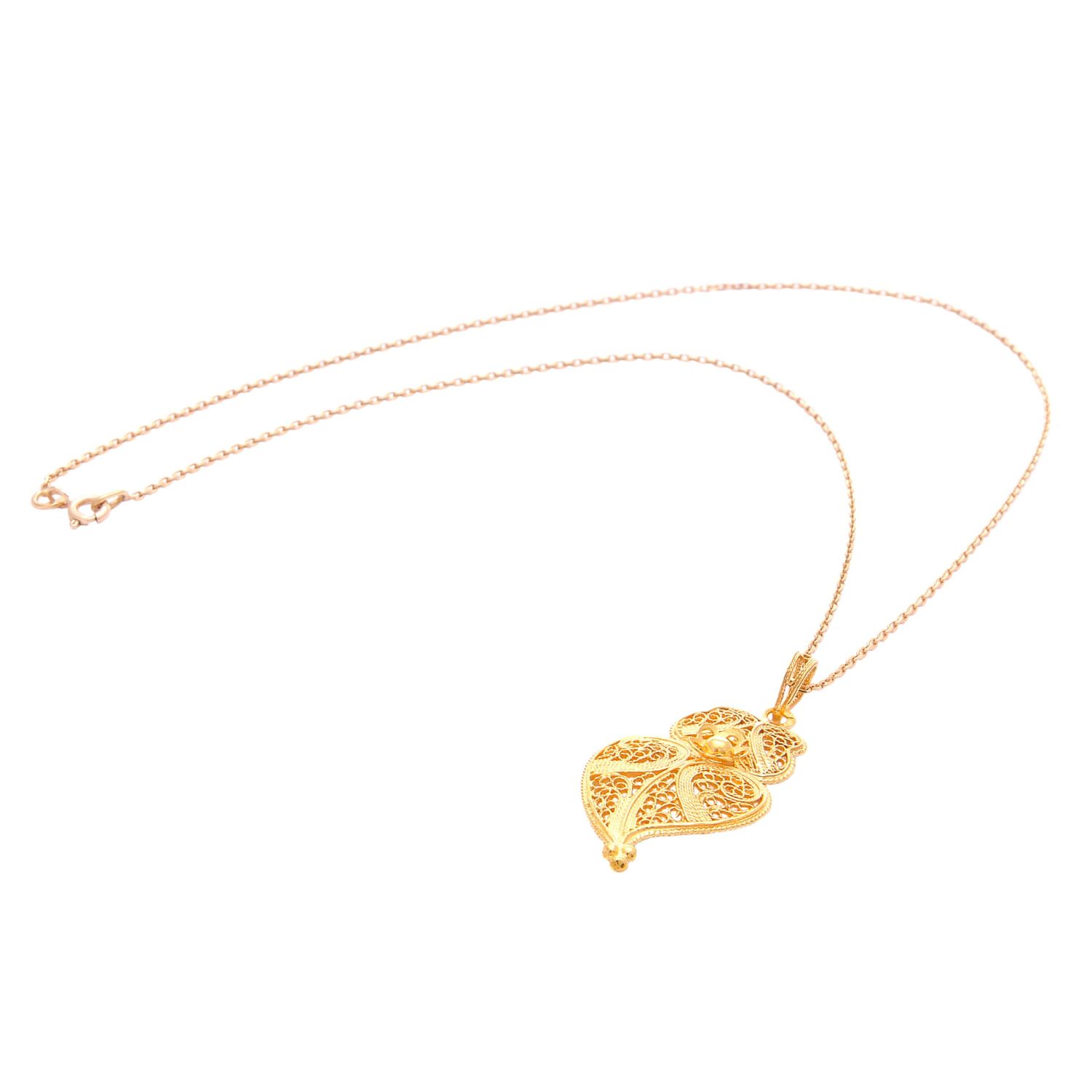 Necklace Heart of Viana M in 9Kt Gold Necklace Heart of Viana M in 9Kt Gold