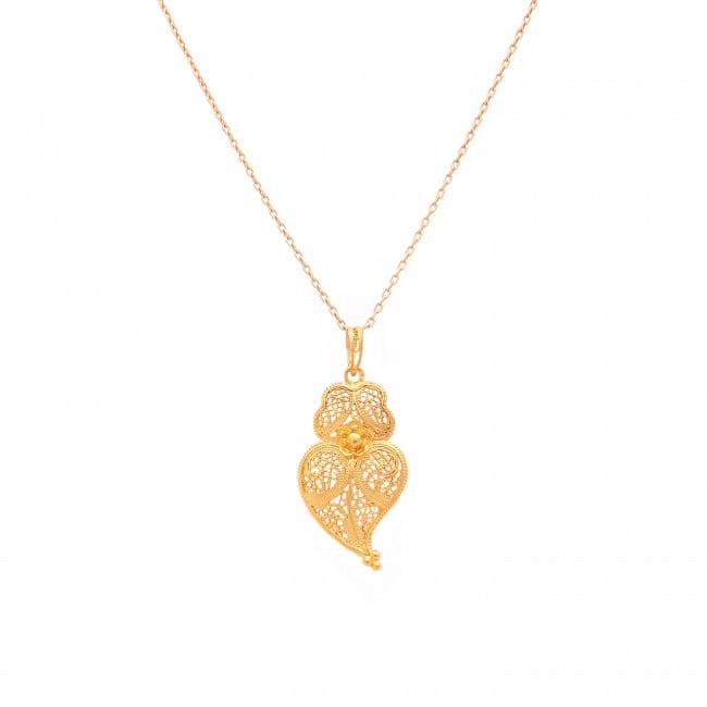 Necklace Heart of Viana M in 9Kt Gold 