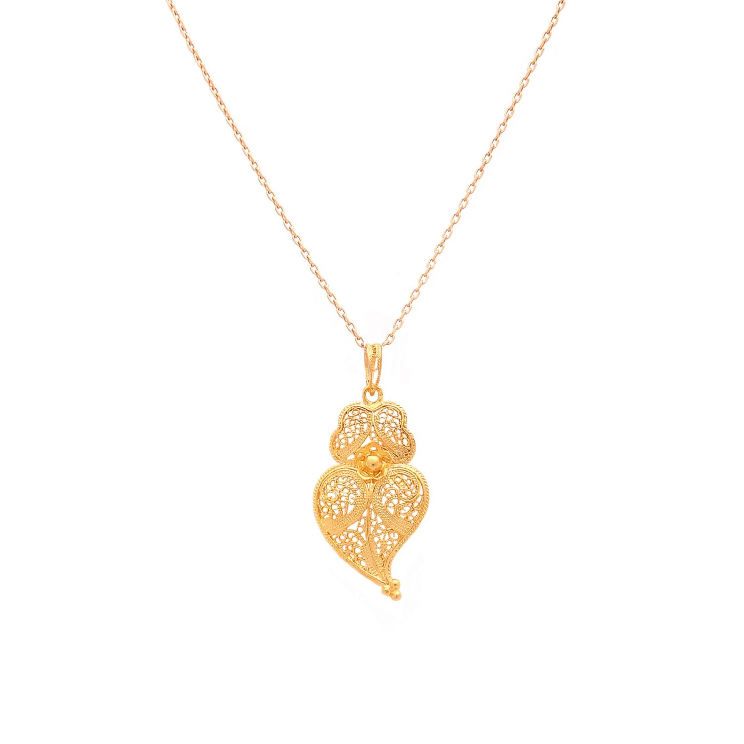 Necklace Heart of Viana M in 9Kt Gold Necklace Heart of Viana M in 9Kt Gold