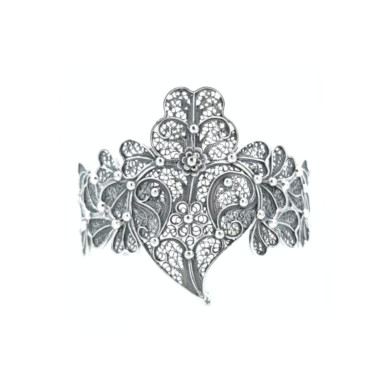 Bracelet Heart of Viana XL in Silver Bracelet Heart of Viana XL in Silver