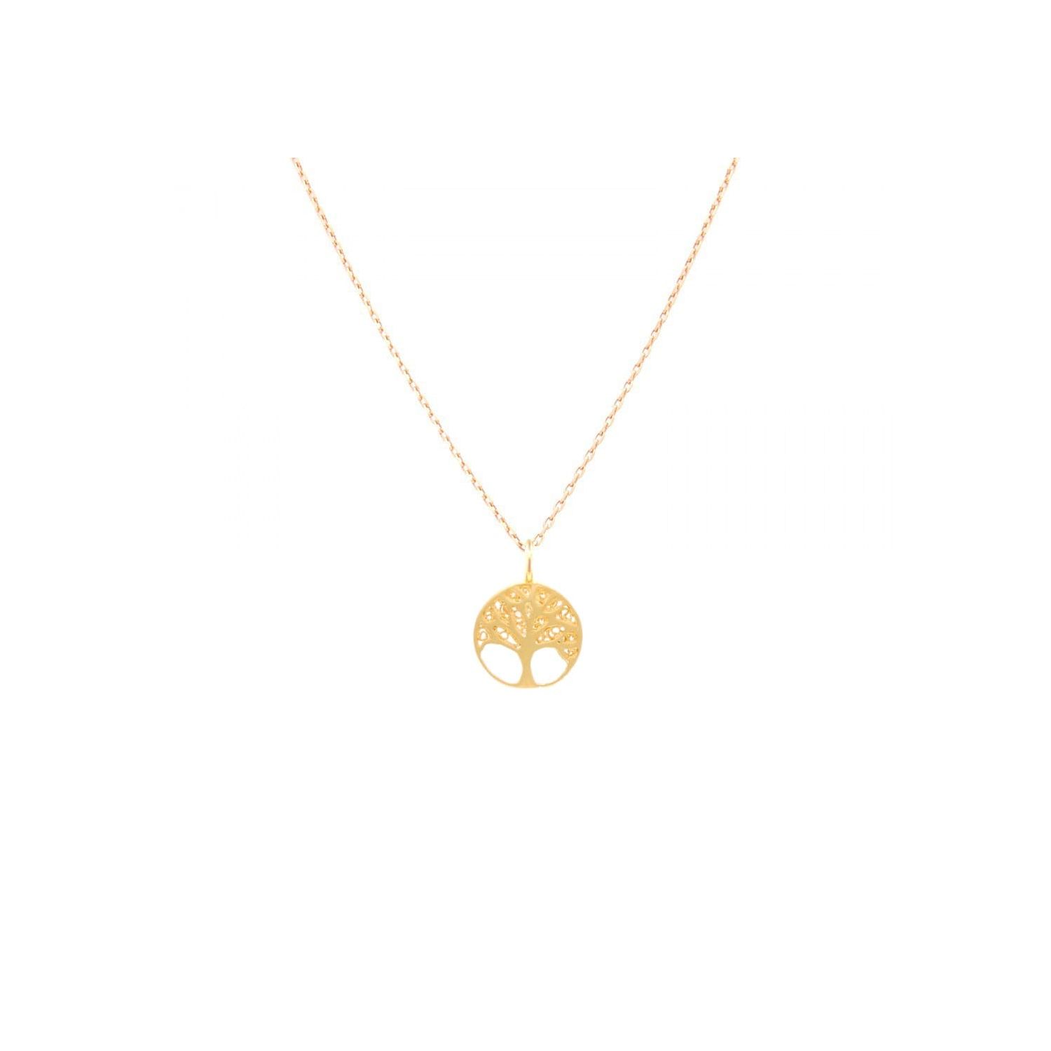 Necklace Tree of Life in 19,2Kt Gold Necklace Tree of Life in 19,2Kt Gold