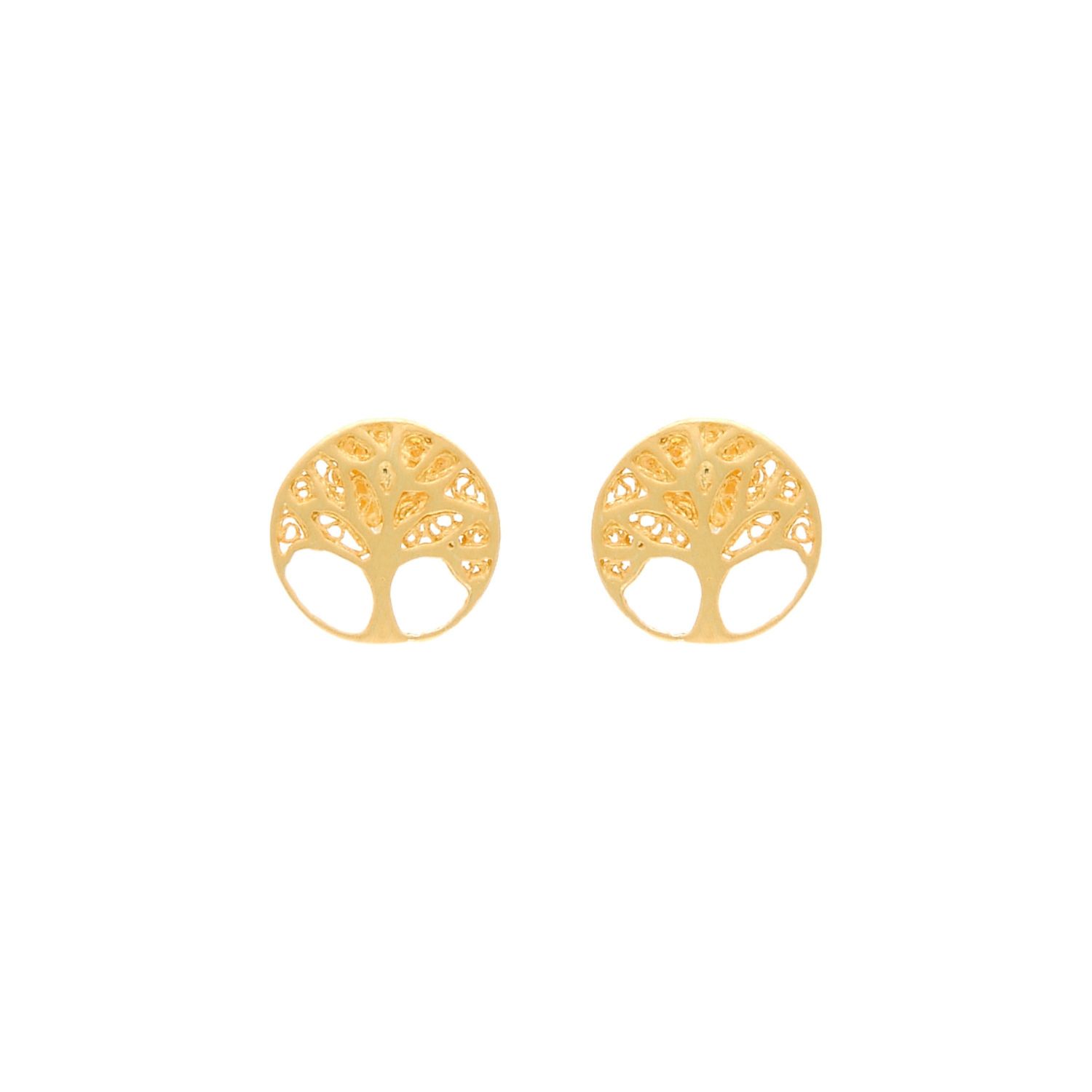 Brincos Árvore da Vida em ouro 19,2Kt Brincos Árvore da Vida em ouro 19,2Kt