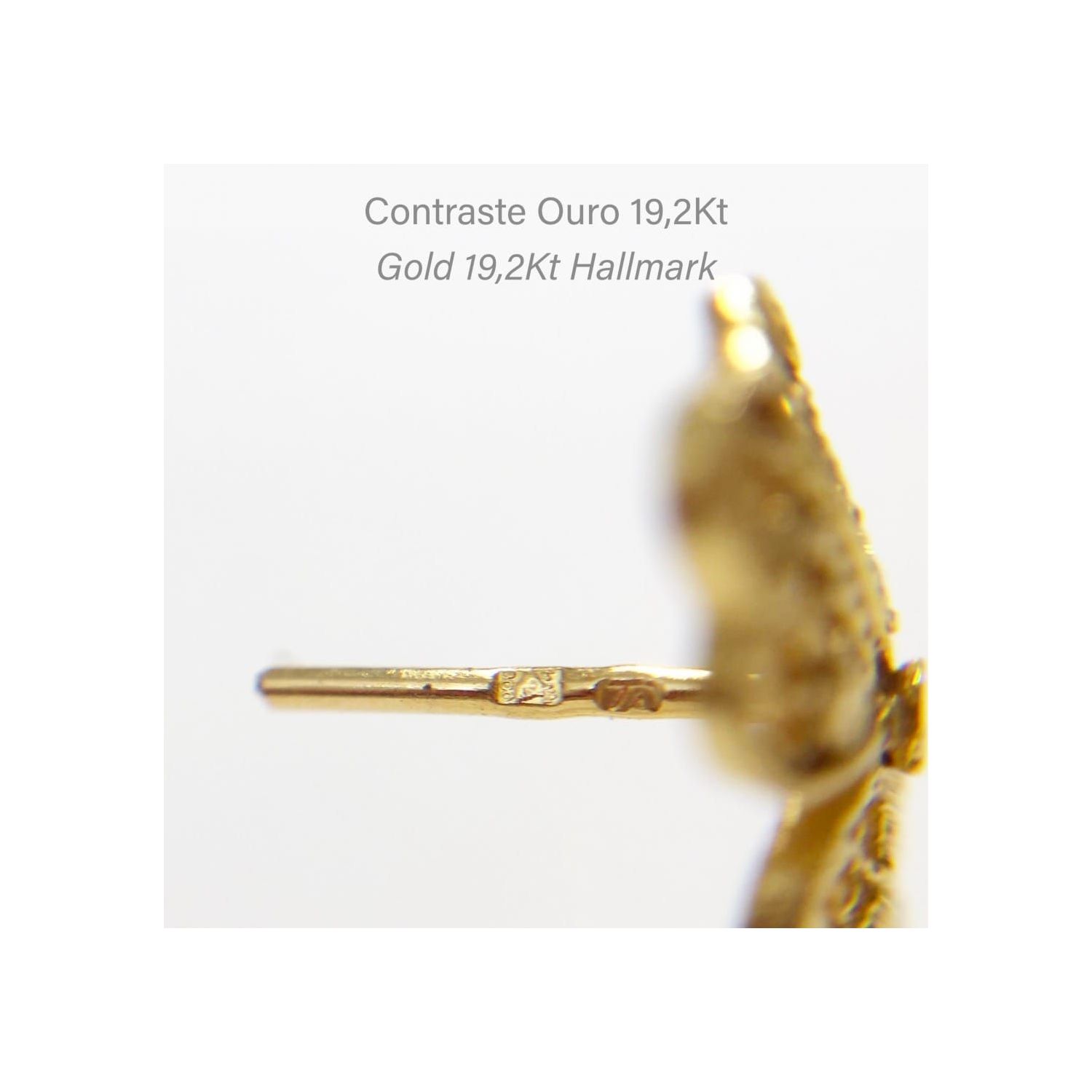 Brincos Árvore da Vida em ouro 19,2Kt Brincos Árvore da Vida em ouro 19,2Kt