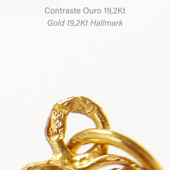 Necklace Leaves in 19,2Kt Gold Necklace Leaves in 19,2Kt Gold